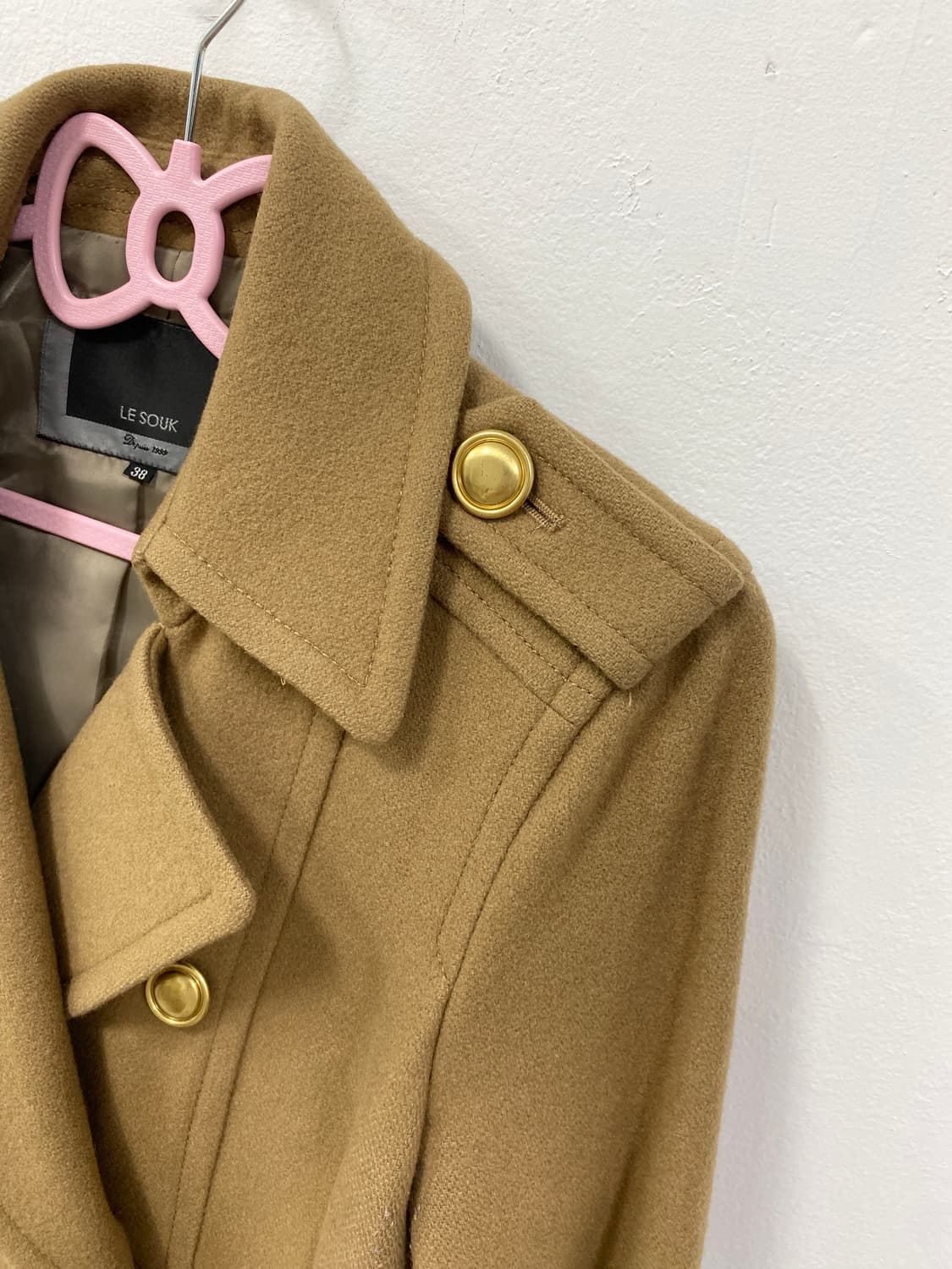 [LE SOUK] 라떼갸루 리락쿠마 숏 코트 상품이미지8