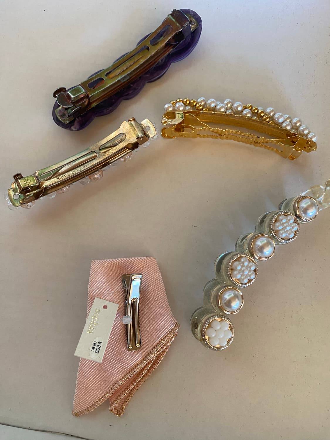 빈티지 수입 헤어핀 머리핀 상품이미지4