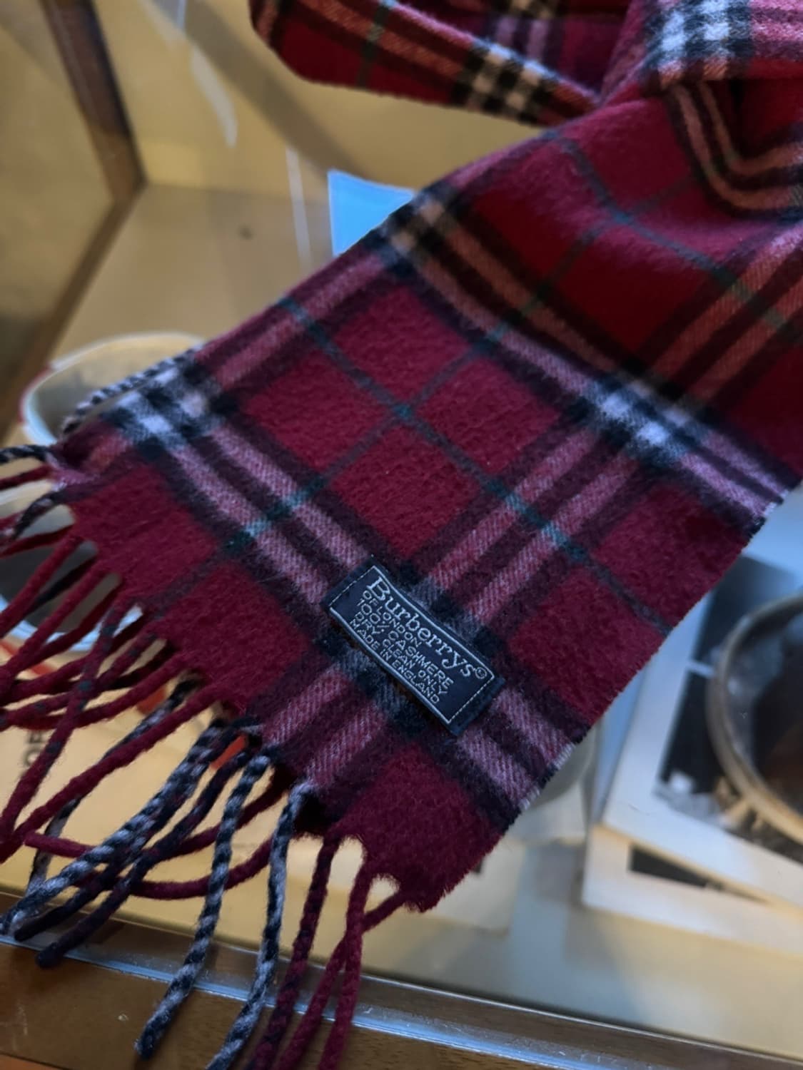 버버리 캐시미어 머플러 상품이미지3