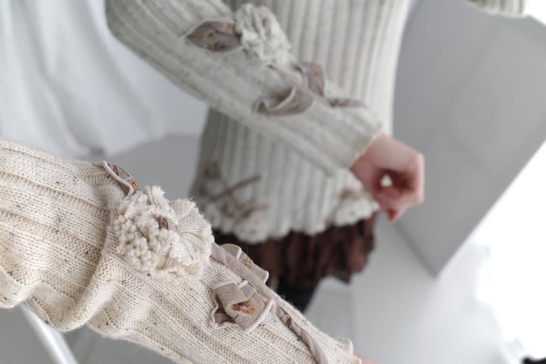 flower knit 상품이미지5