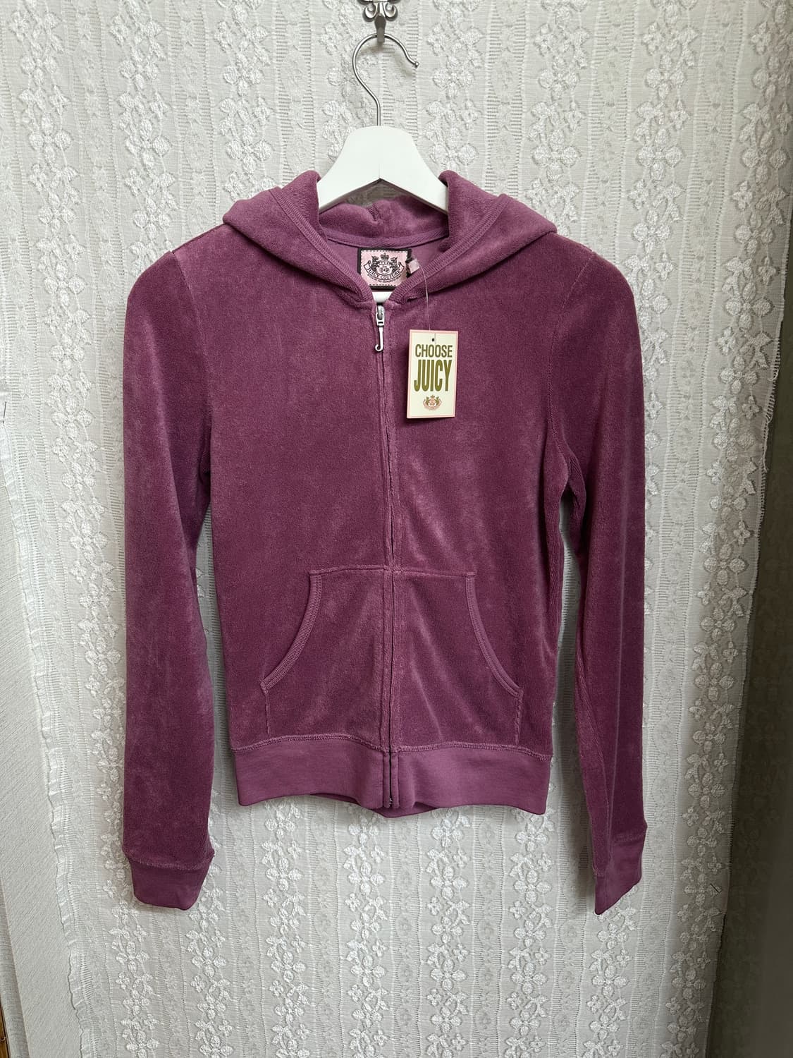 juicy couture 테리 후드 집업 (택O) 상품이미지2
