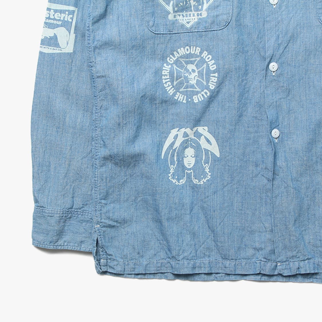  HYSTERIC GLAMOUR "Blue Shirts" 상품이미지3