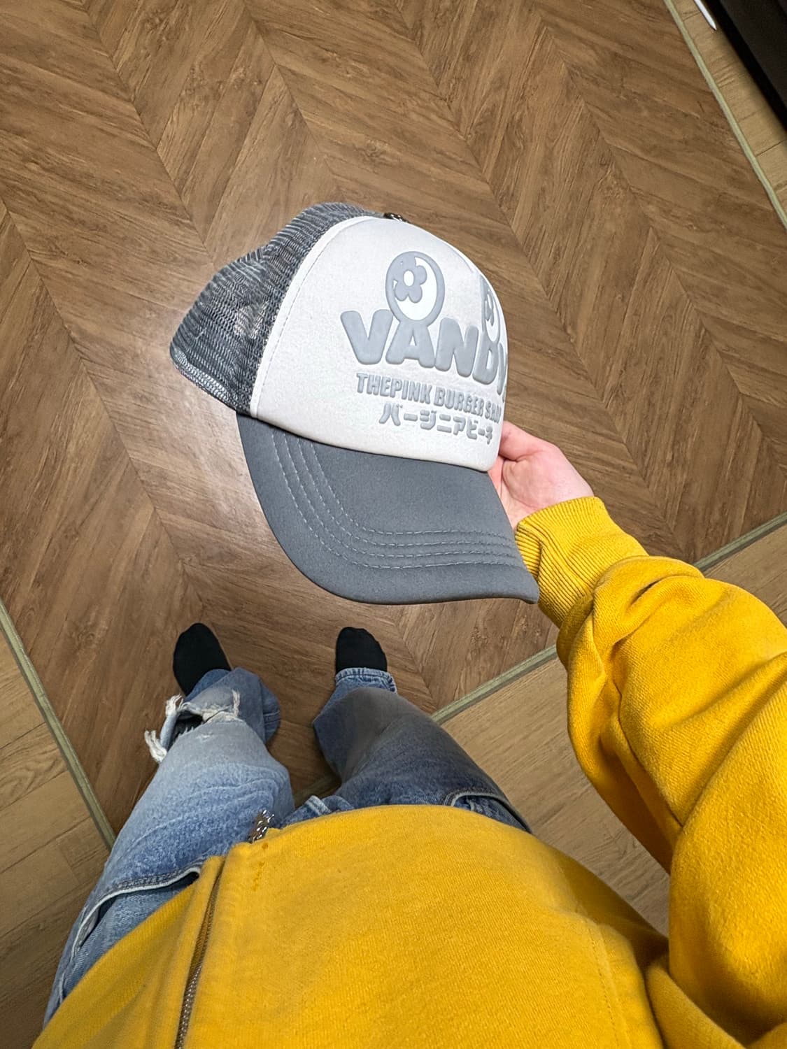 반디더핑크 트리커 캡 상태 최상 상품이미지2