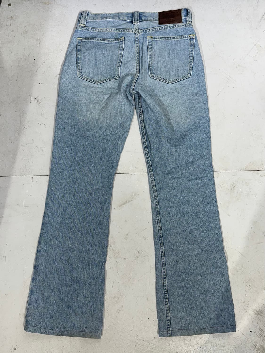 랄프 로렌 와이드 부츠컷 연청 데님 팬츠 청바지 상품이미지5