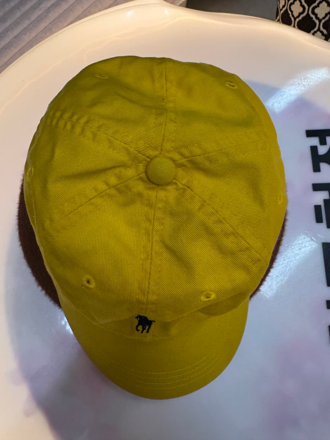 🧢 Polo 폴로 랄프로렌 클래식 포니 로고 볼캡 (옐로우) 상품이미지5