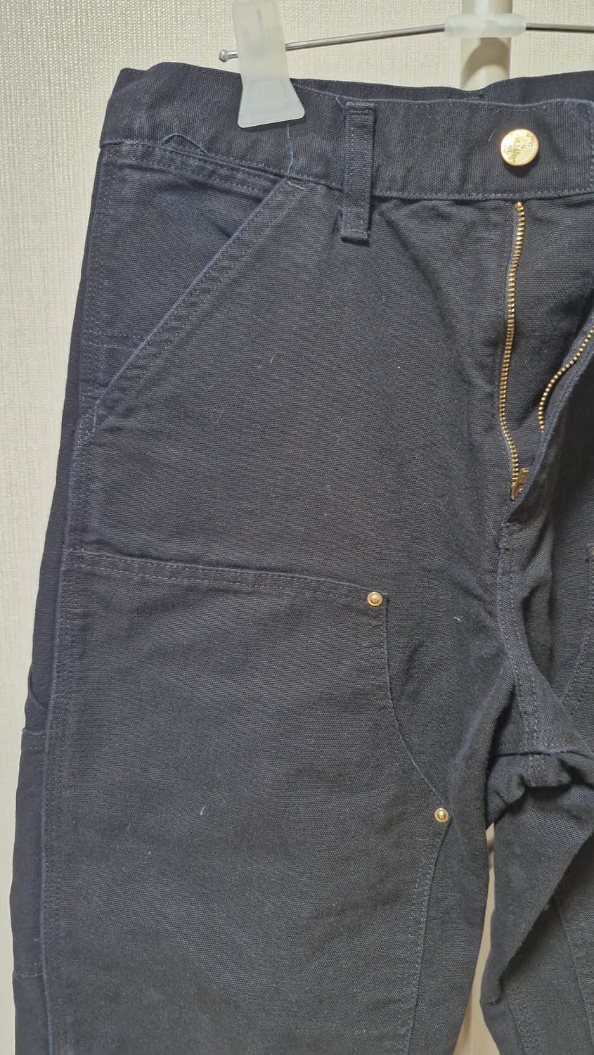 칼하트 더블니 블랙 29x32 상품이미지3