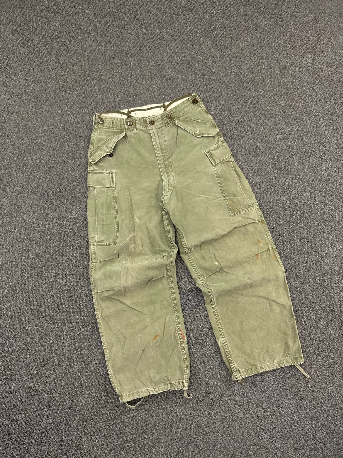 S)50’s 밀리터리 빈티지 U.S ARMY M-51 필드팬츠 상품이미지1