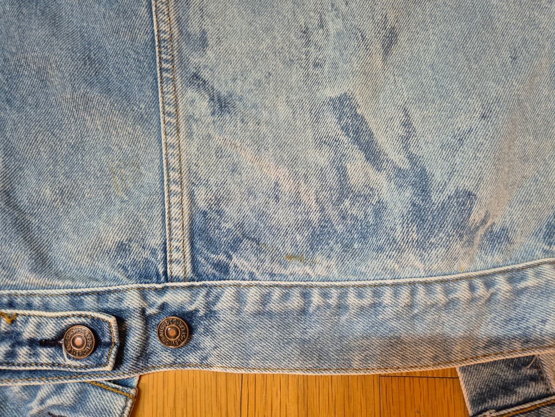 90s 리바이스 필리핀제 70505 데님 트러커 자켓 상품이미지8