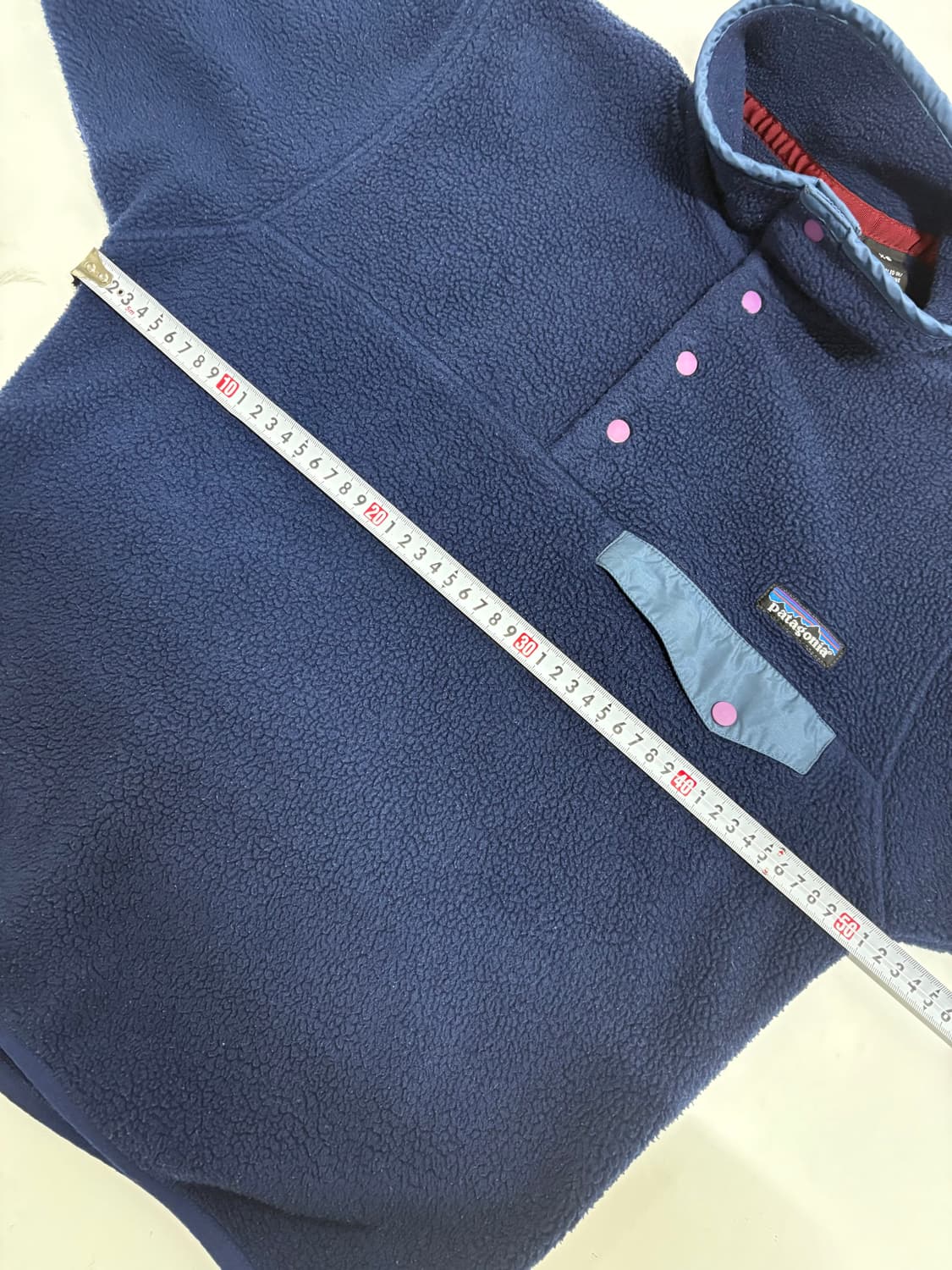 헤비모델)빈티지 파타고니아 신칠라스냅티 네이비 멘즈XS 상품이미지8