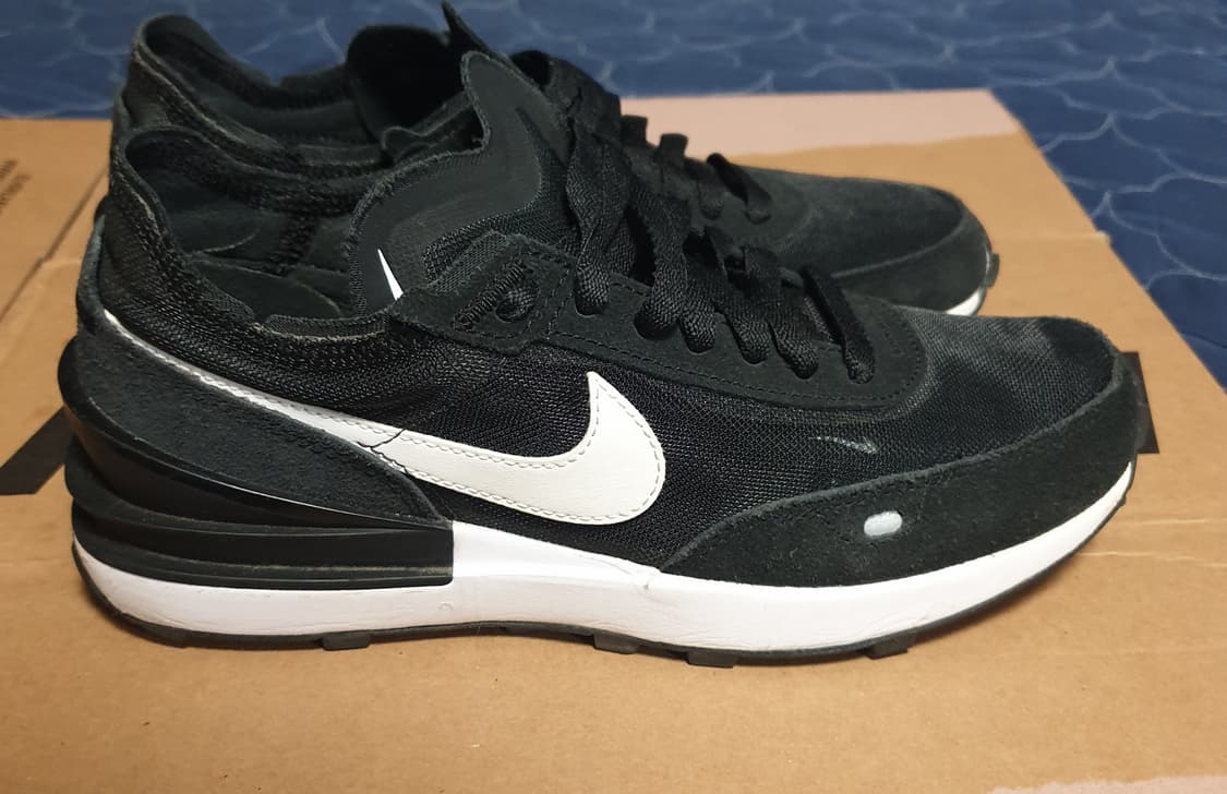 나이키 우먼스 와플원 매쉬 스니커즈 검횐 (235) DC2533-001 상품이미지1