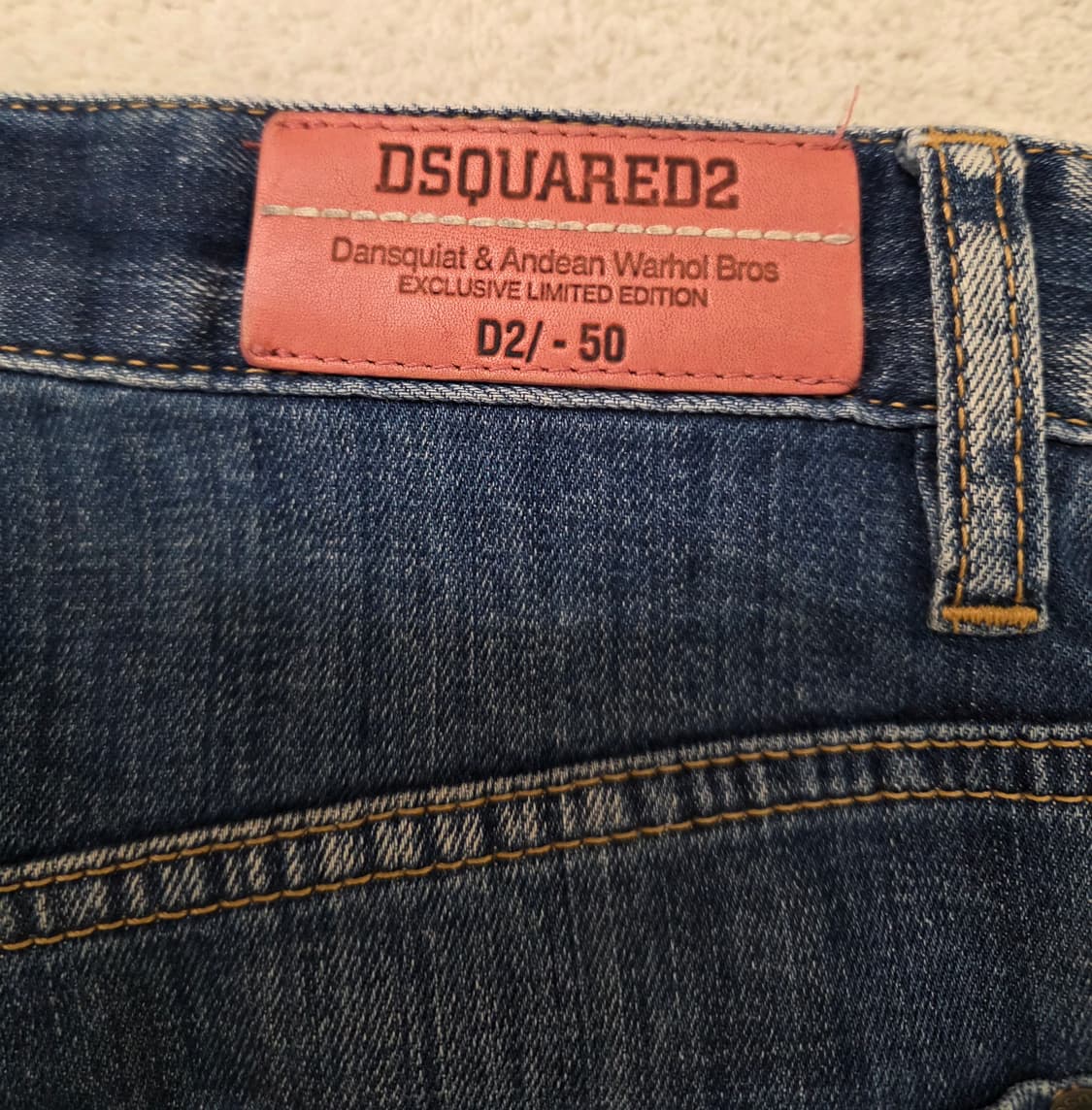 [정품] 디스퀘어드2 남성 페인팅 디스덧뎀진/섹시트베.  S74LA070 상품이미지5