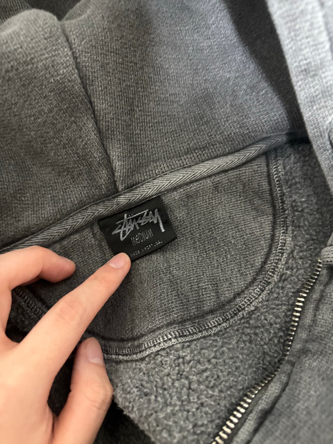 스투시 후드집업 판매합니다 상품이미지4