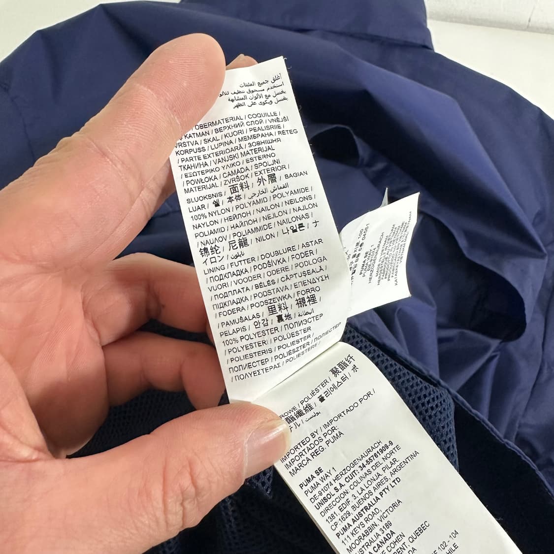 XL 푸마 수원삼성 블루윙즈 네이비 바람막이 상품이미지8