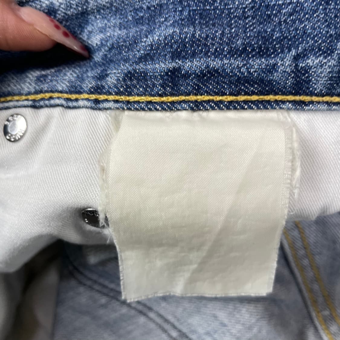 (34) 휴고보스 데미지 워싱 데님 팬츠 상품이미지6