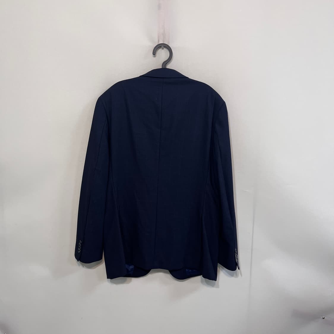 닥스 남성 체크 자켓 100-105 네이비 상품이미지2