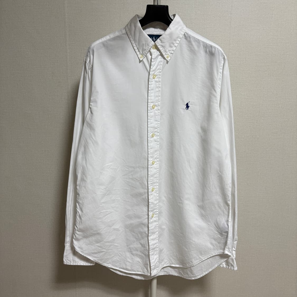 폴로 랄프로렌 클래식핏 코튼 셔츠 / 화이트, M 상품이미지1