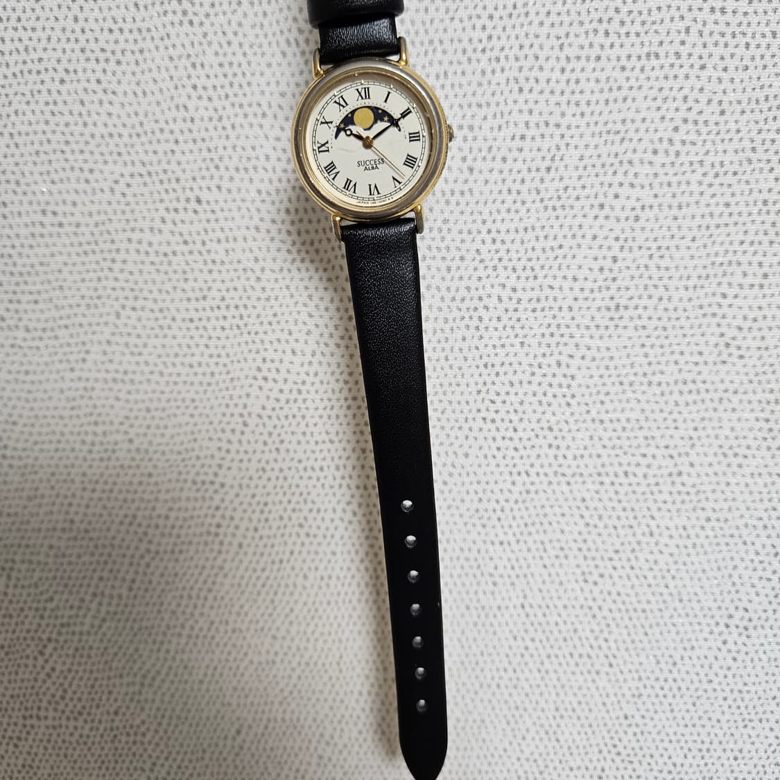 Seiko Alba Success Moonphase 쿼츠 드레스 시계 상품이미지9