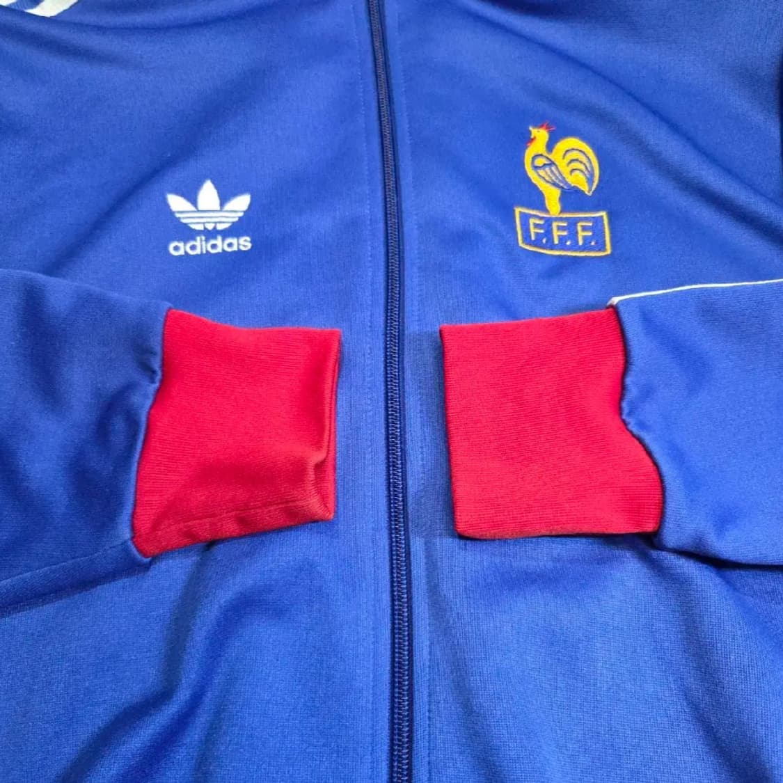 아디다스 00s F.F.F 유로파 프랑스 국가대표 트랙탑 져지 (M) 상품이미지4