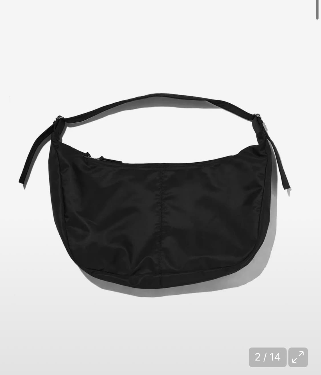 SUADE 크로스백 블랙 상품이미지2