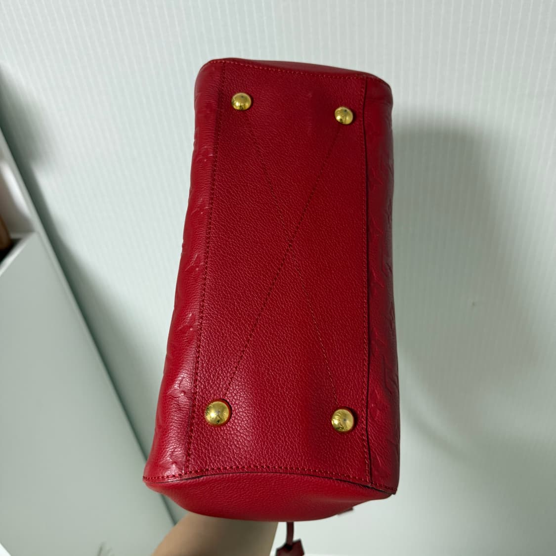 루이비통 몽테뉴 앙프렝뜨 MM 레드 상품이미지4