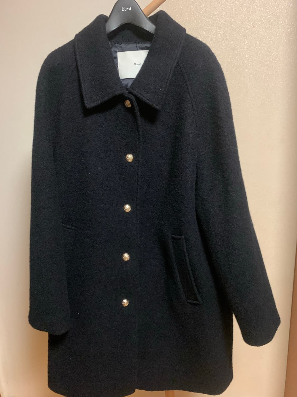 던스트 부클 하프코트 네이비 L 상품이미지2