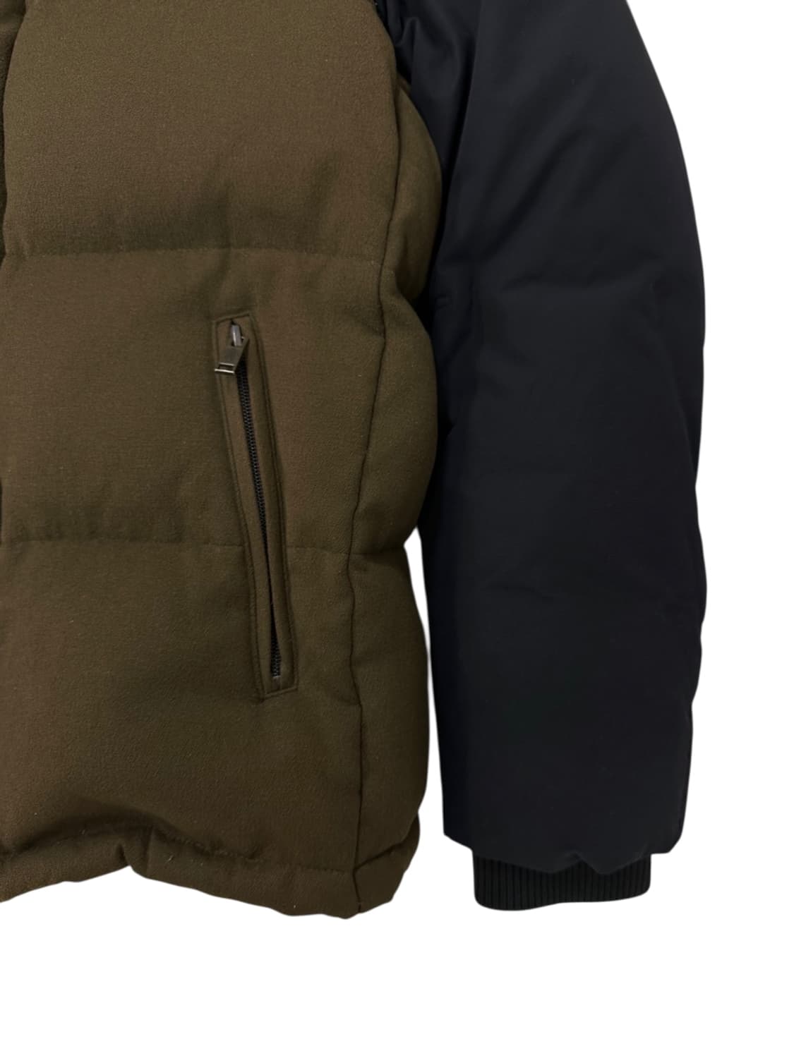 라코스테 덕다운 패딩 블랙&카키브라운 (50,L) 상품이미지6