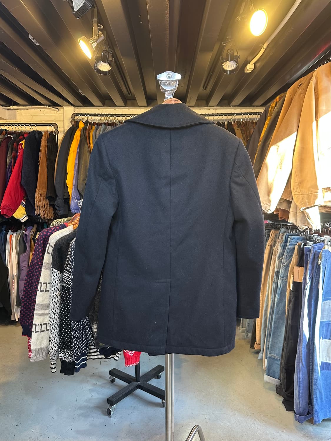 USN 미해군 헤비 울 피코트 38R 상품이미지2