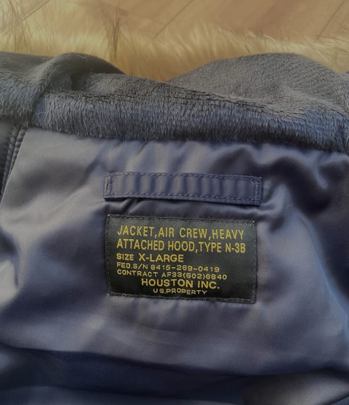 휴스턴 N3B 네이비 XL 상품이미지7