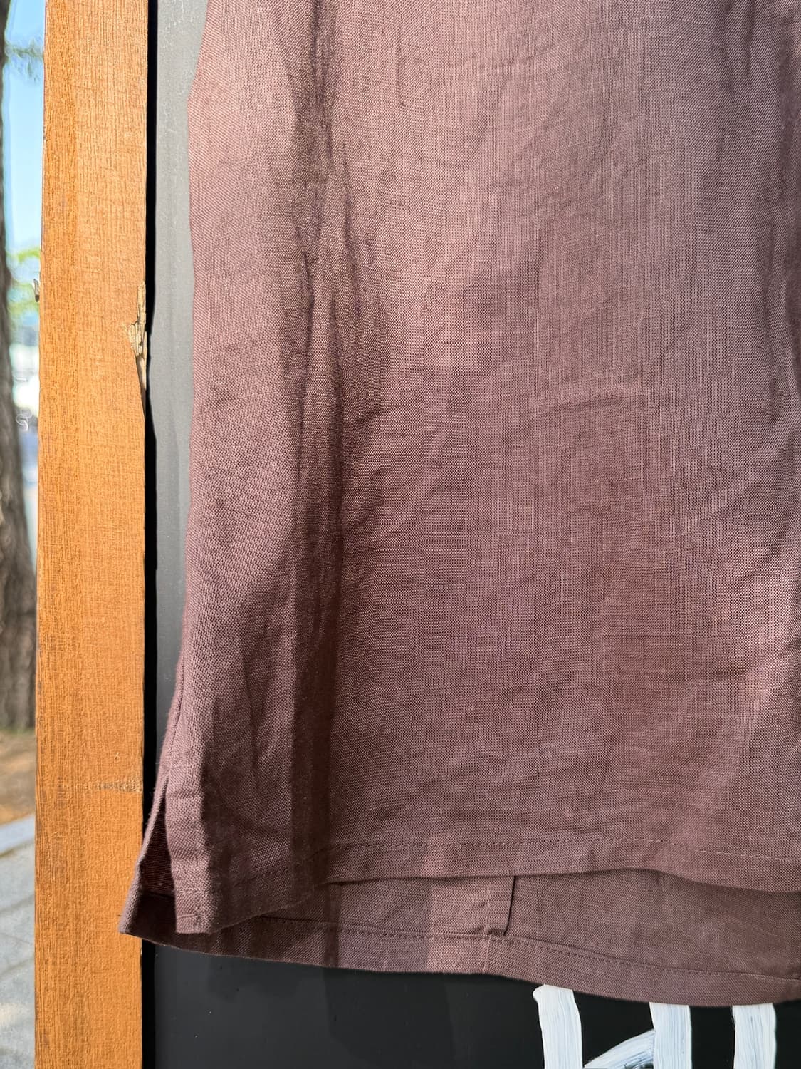 Silk Road Linen Stitch Sleeveless Top 상품이미지5