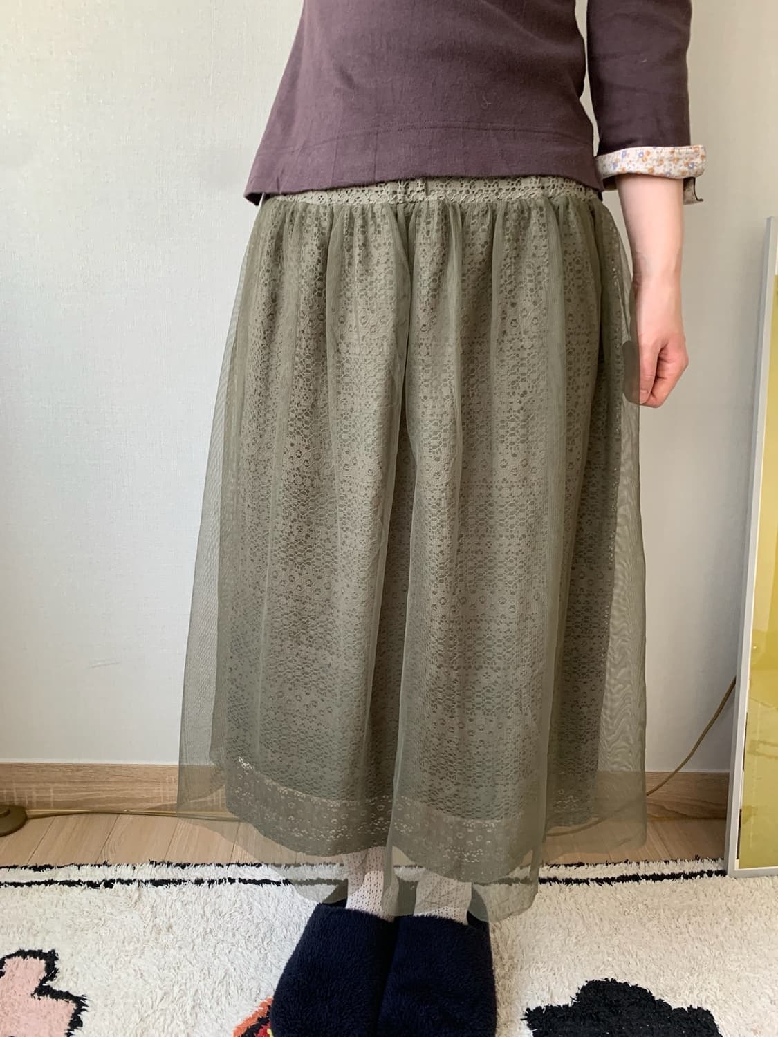 earth music, sha- skirt 상품이미지4