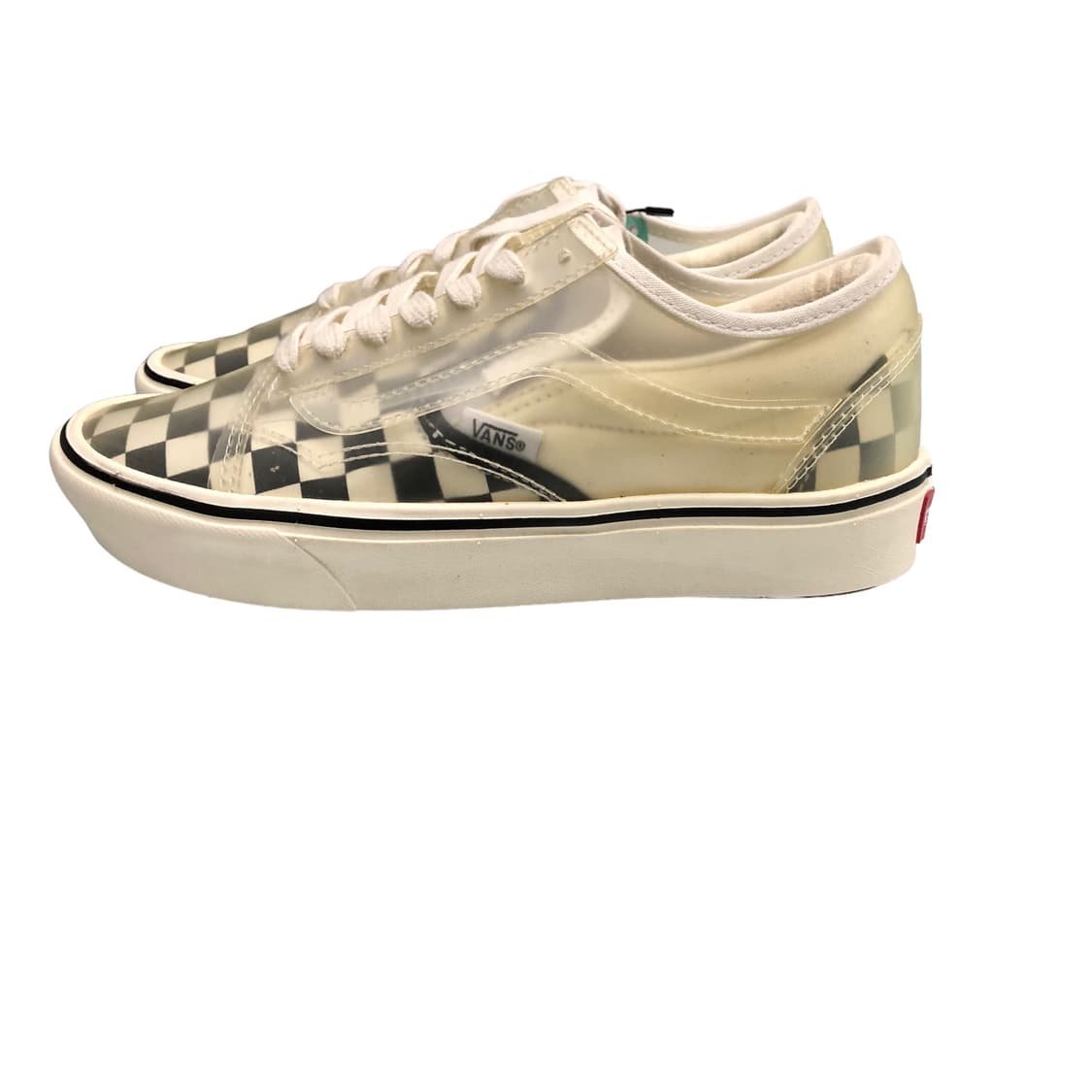 반스 컴퍼쿠시 슬립스쿨 체커보드 화이트 220mm 상품이미지2