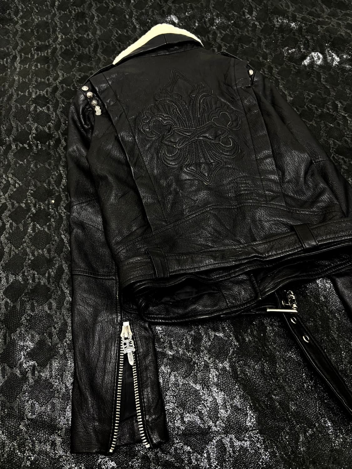  00’s Archive Cross Patch Side Zipper De 상품이미지7