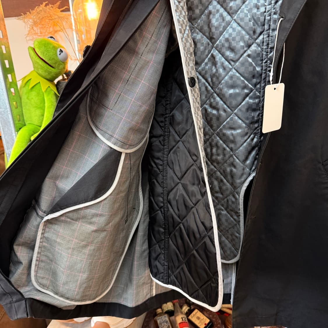 타케코 키쿠치 드레시 유럽 무드 손목 벨티드 중기장 자켓 코트 상품이미지7