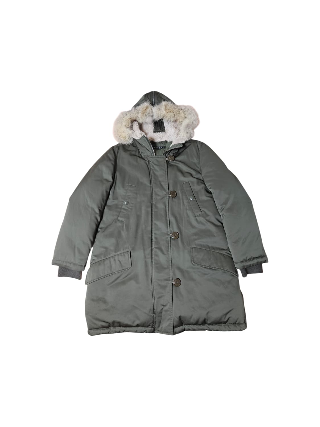 띠어리 덕다운 야상자켓 S 상품이미지1