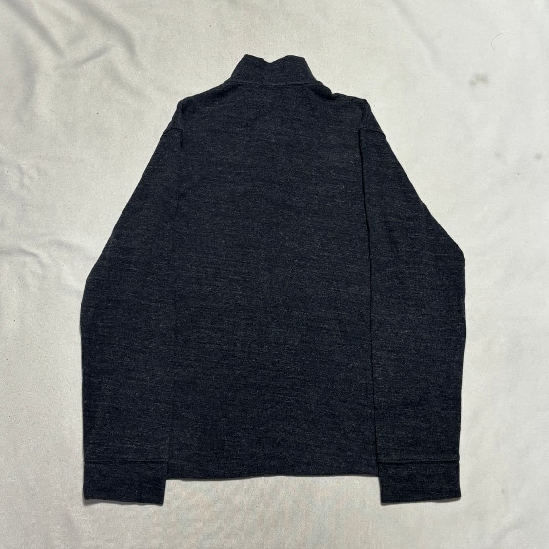 S 폴로랄프로렌 멀티 포니 코튼 챠콜 반집업 니트 상품이미지3