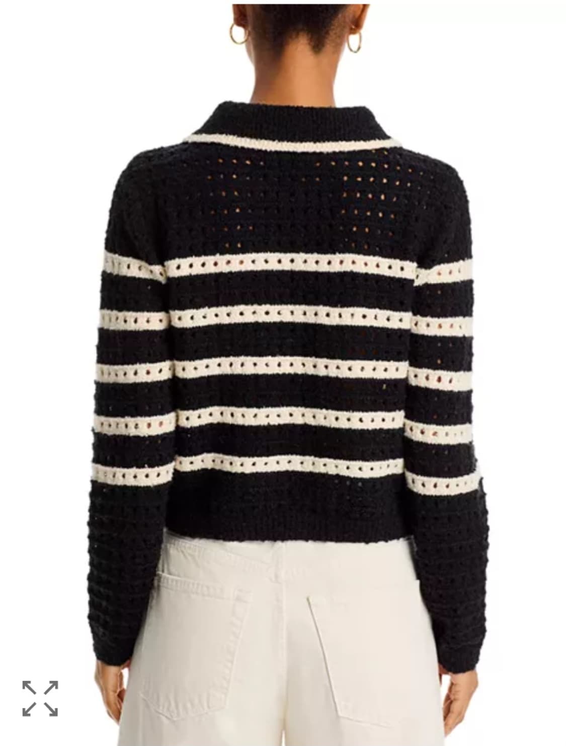 마시모두띠 코튼 스트라이프 가디건 M사이즈 상품이미지2