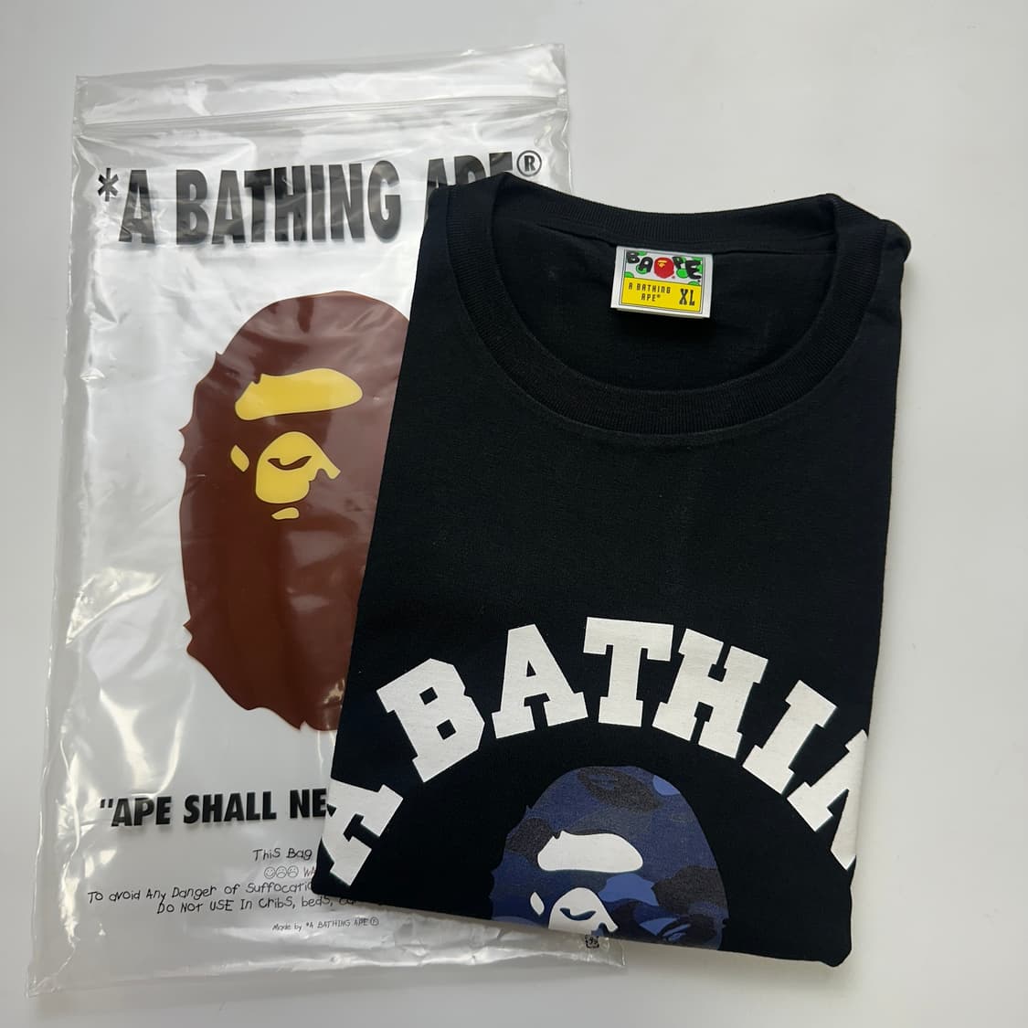 BAPE COLOR CAMO COLLEGE TEE 베이프 티셔츠 상품이미지2
