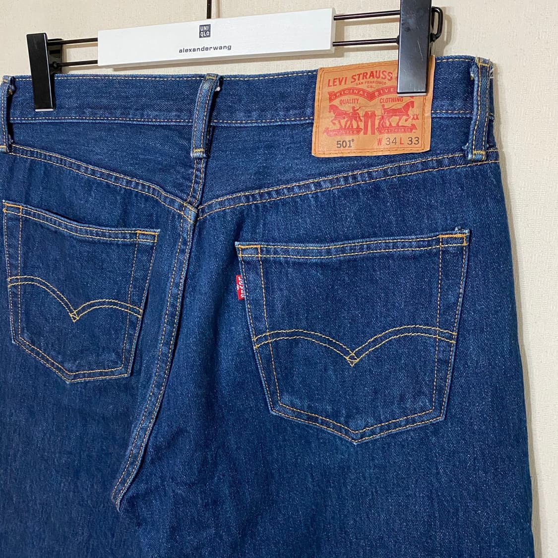 (34x33) Levis 리바이스 501 데님팬츠 상품이미지4