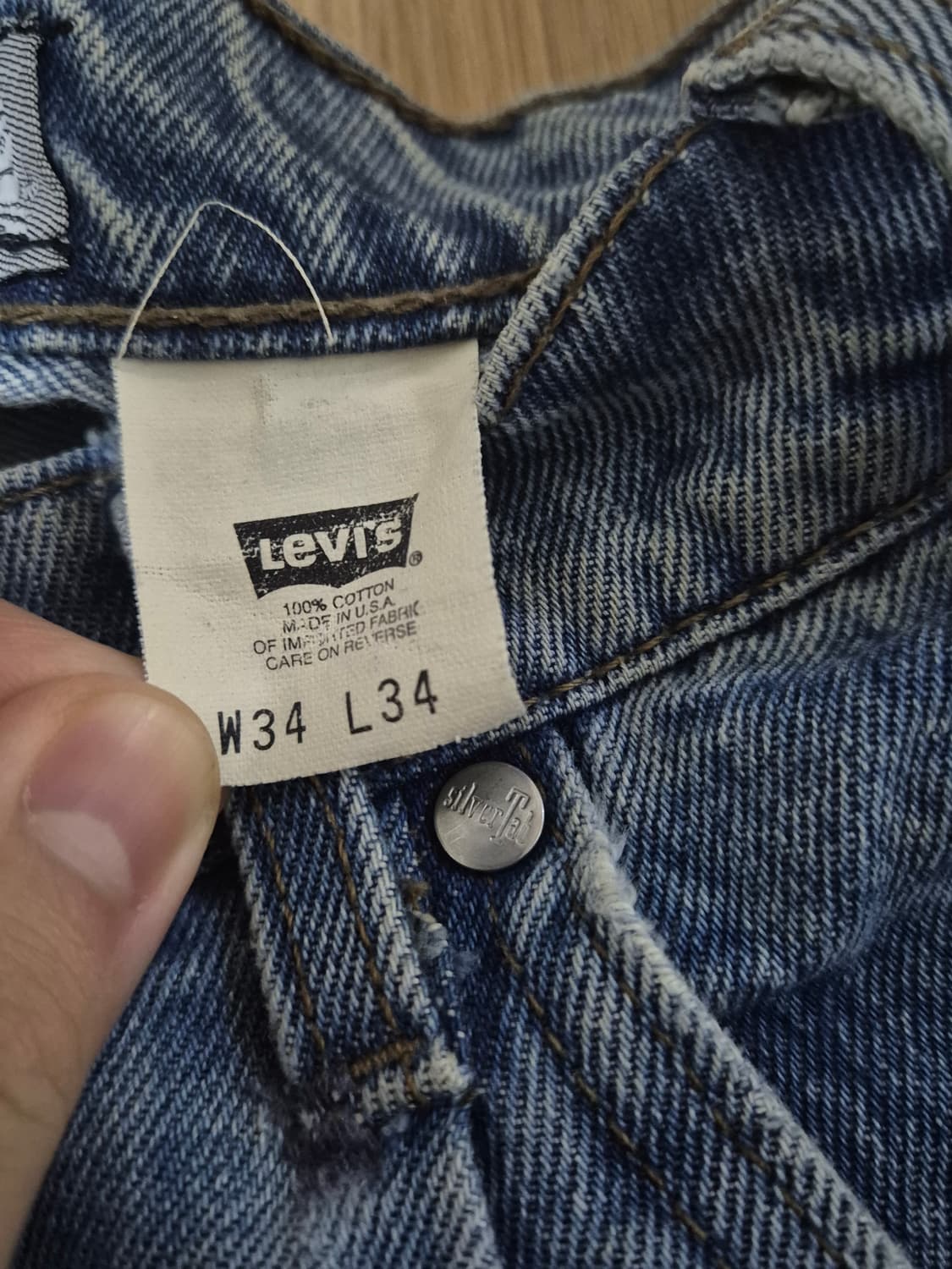 90s 리바이스 실버탭 배기 상품이미지8
