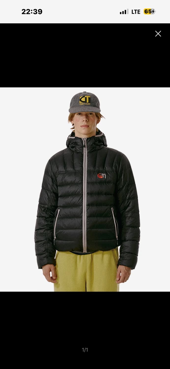 테켓 경량패딩 s 상품이미지2