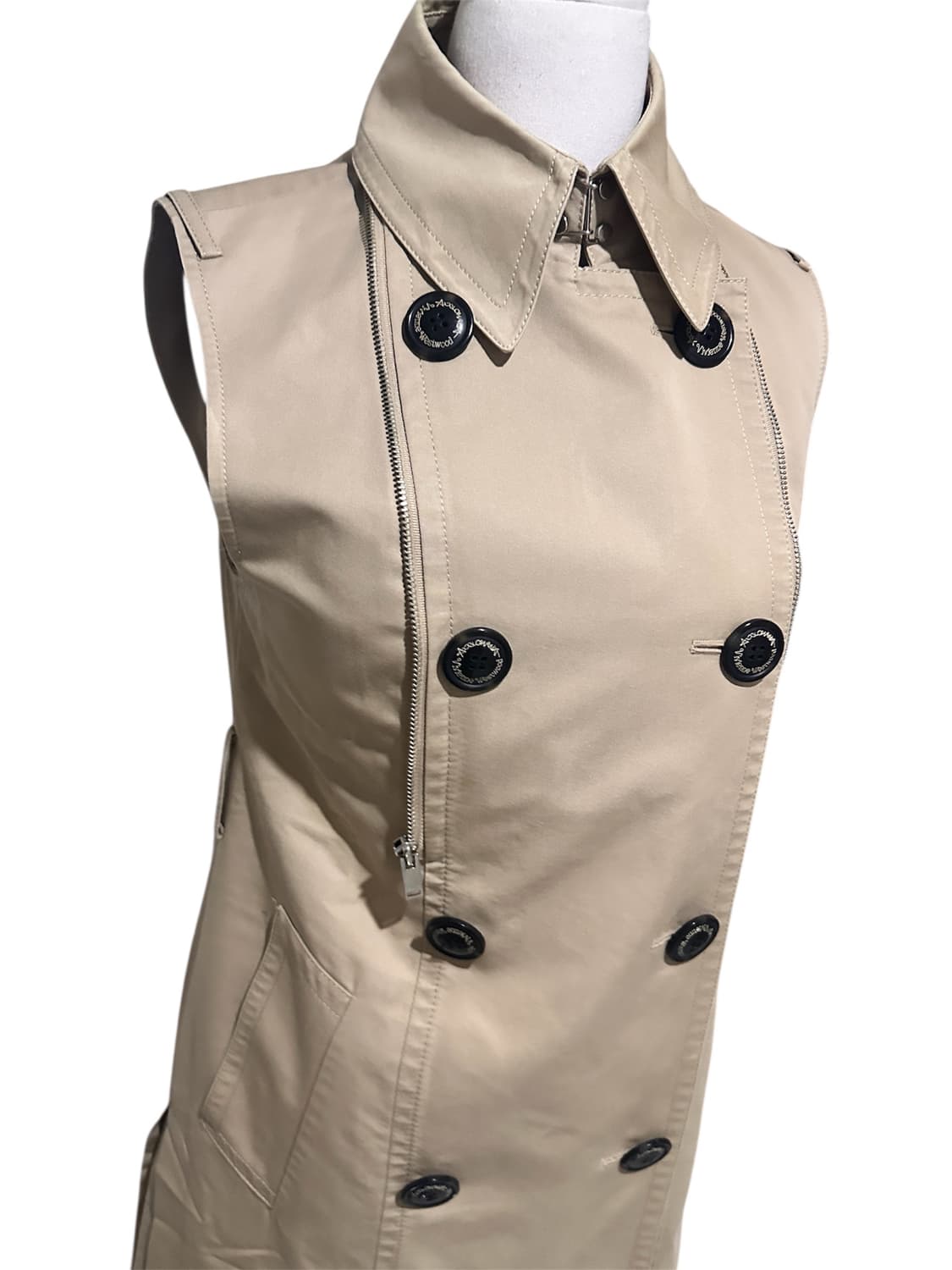 비비안웨스트우드 탈부착 코트 상품이미지4