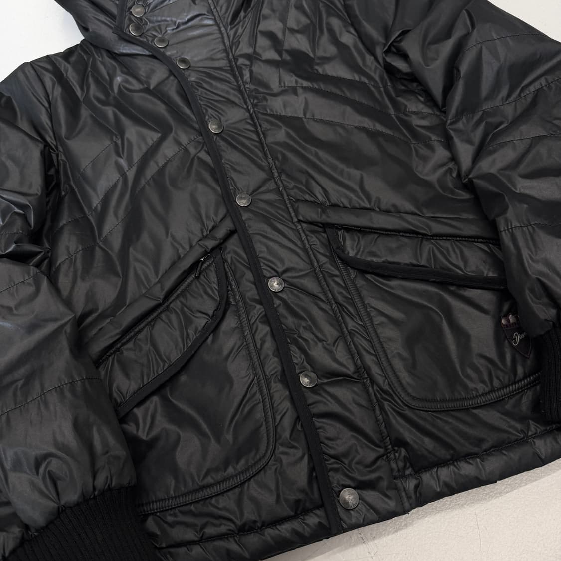 디젤 유광 풀오버 퀼팅 봄버 점퍼 자켓 상품이미지4