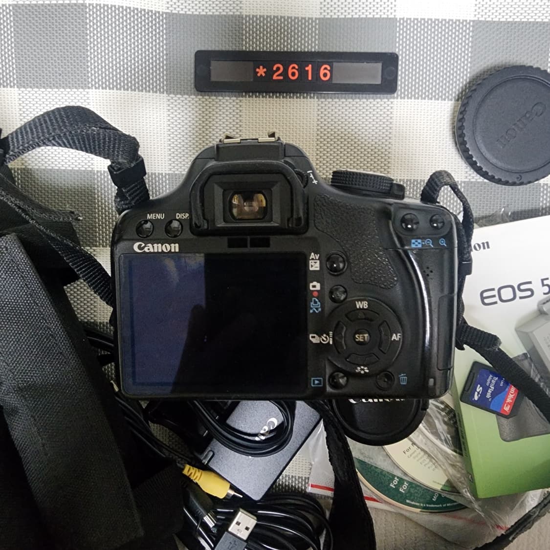 캐논 EOS 500D 디지털카메라 가방 세트 상품이미지4