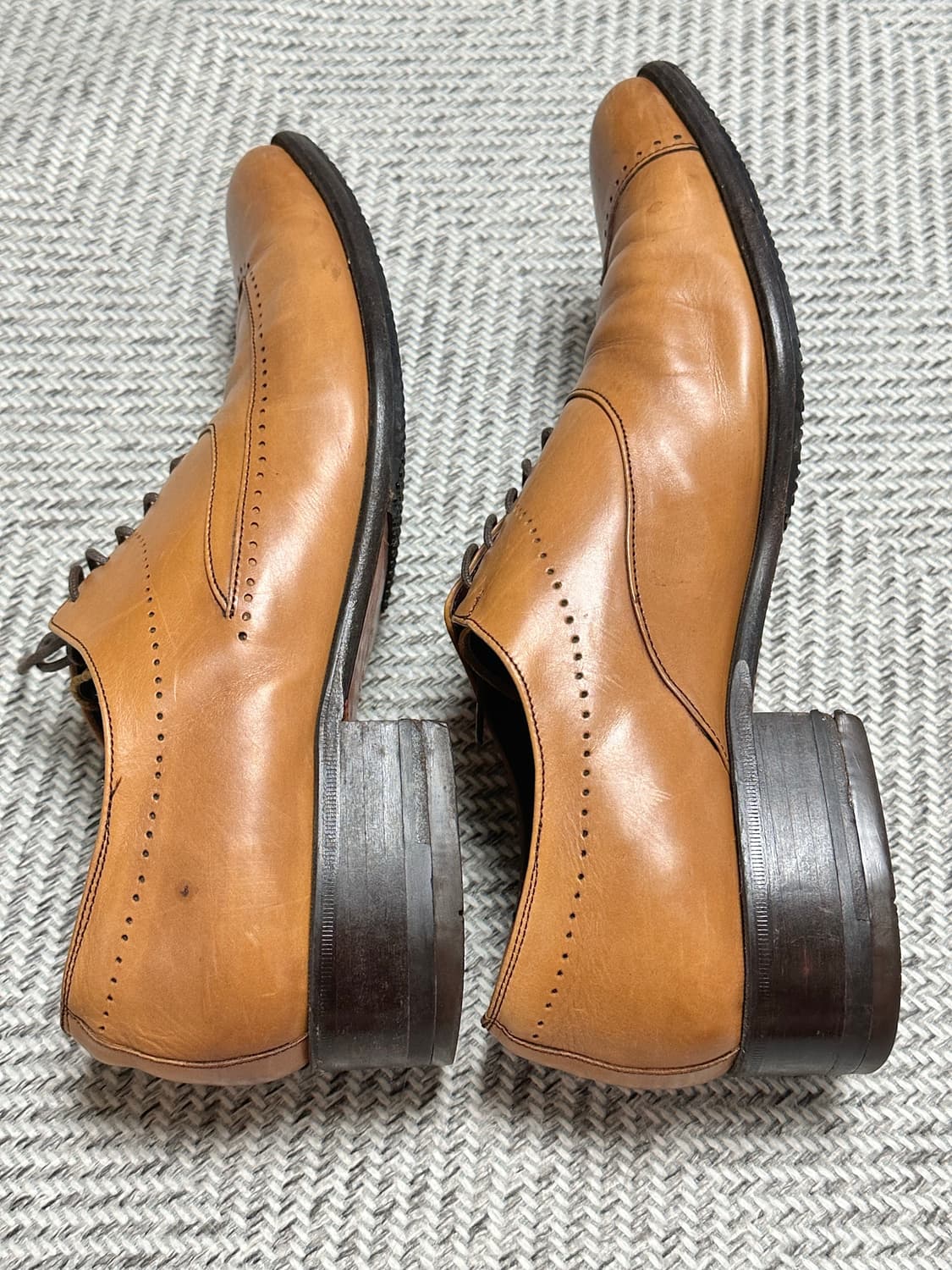 [정품] 금강 발렌시아가 윙팁 구두 270 상품이미지3