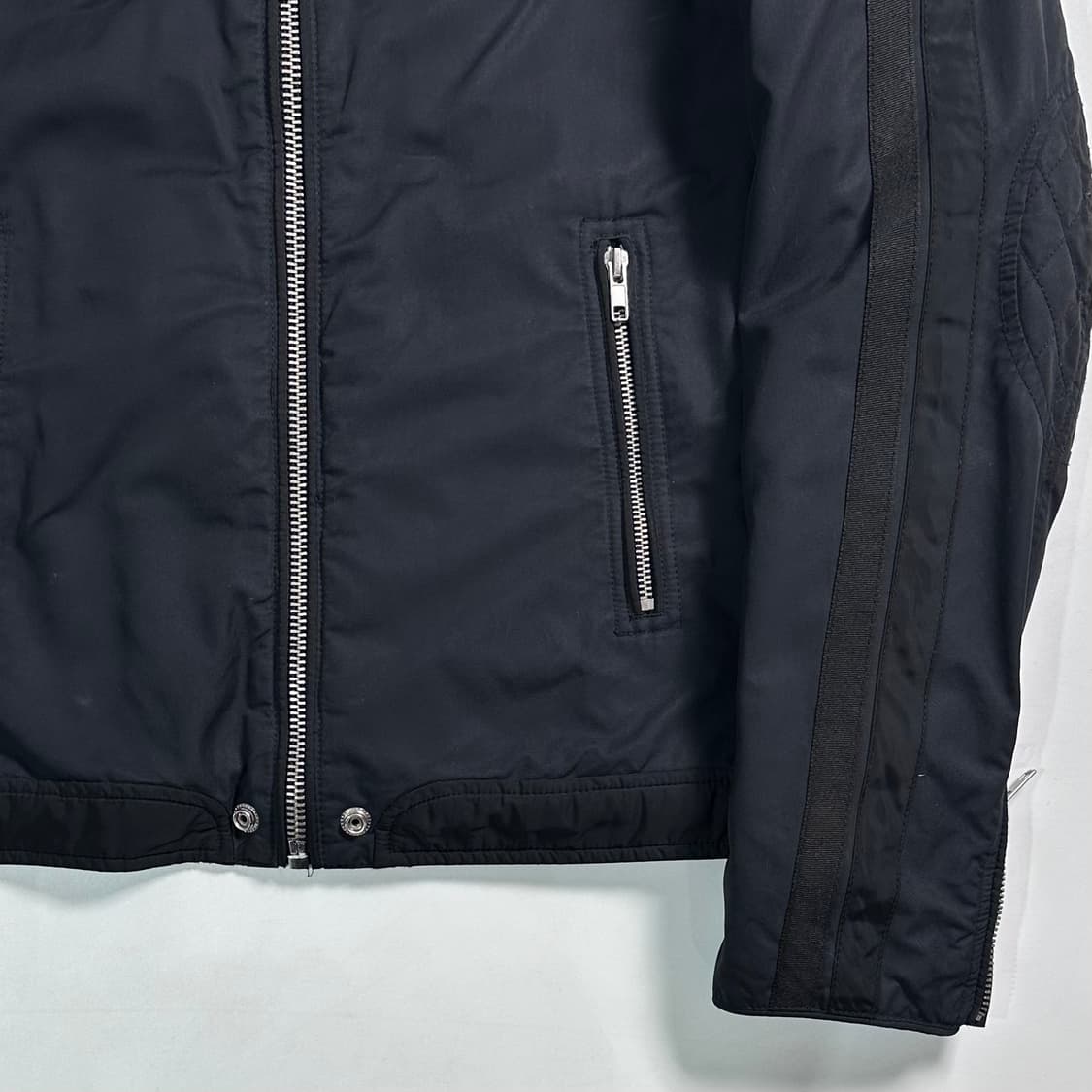 디젤 코튼/나일론 바이커 자켓  상품이미지4