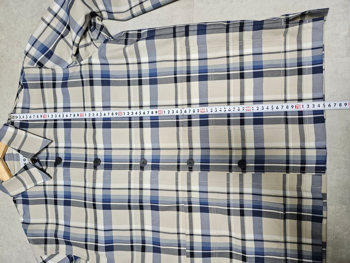 솔리드옴므 체크 셔츠 자켓 46 상품이미지6