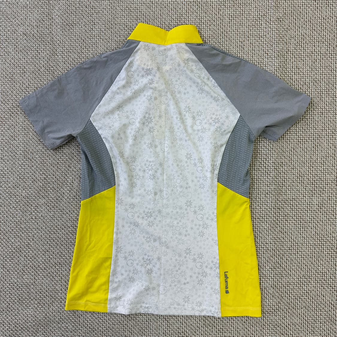 90 라푸마 기능성 반팔 집업 0401D 상품이미지3