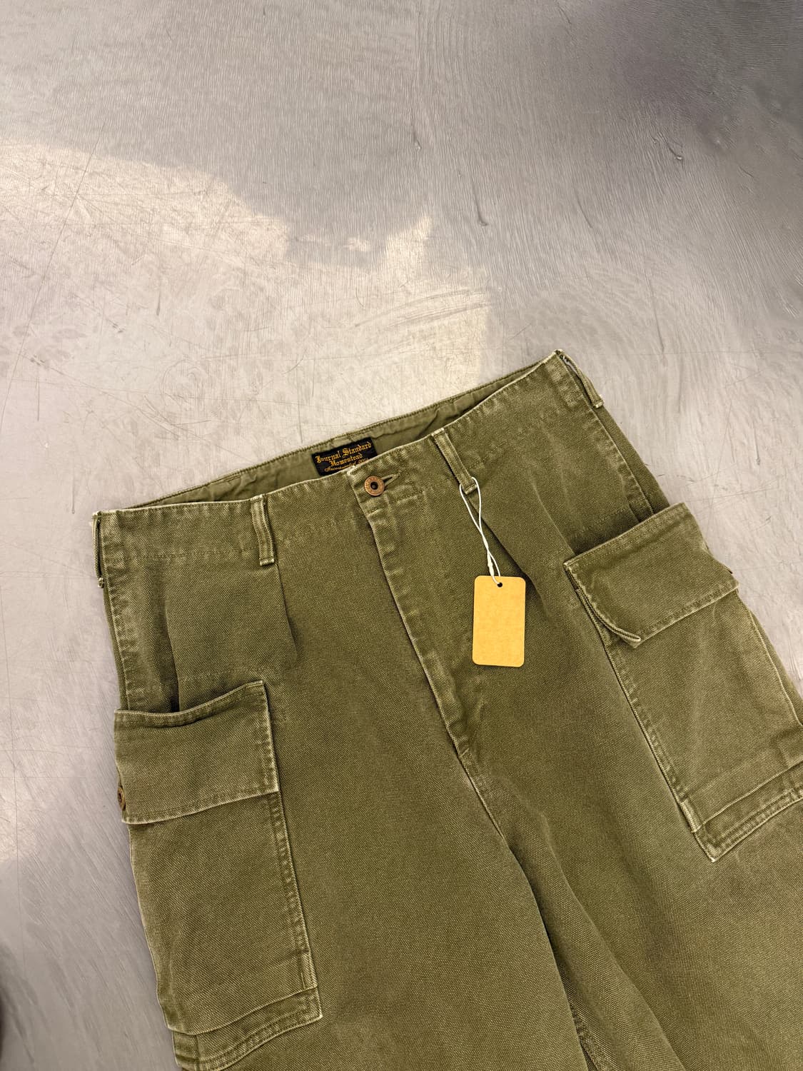 J.S.HOMESTEAD HEAVY CANVAS 홈스테드 캔버스와이드팬츠 상품이미지7