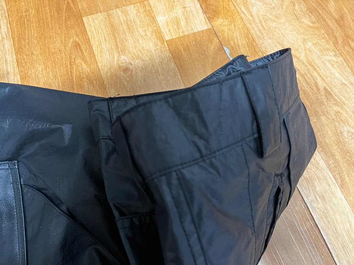 xs size) xlim EP.7 04 TROUSERS 유광블랙 상품이미지5