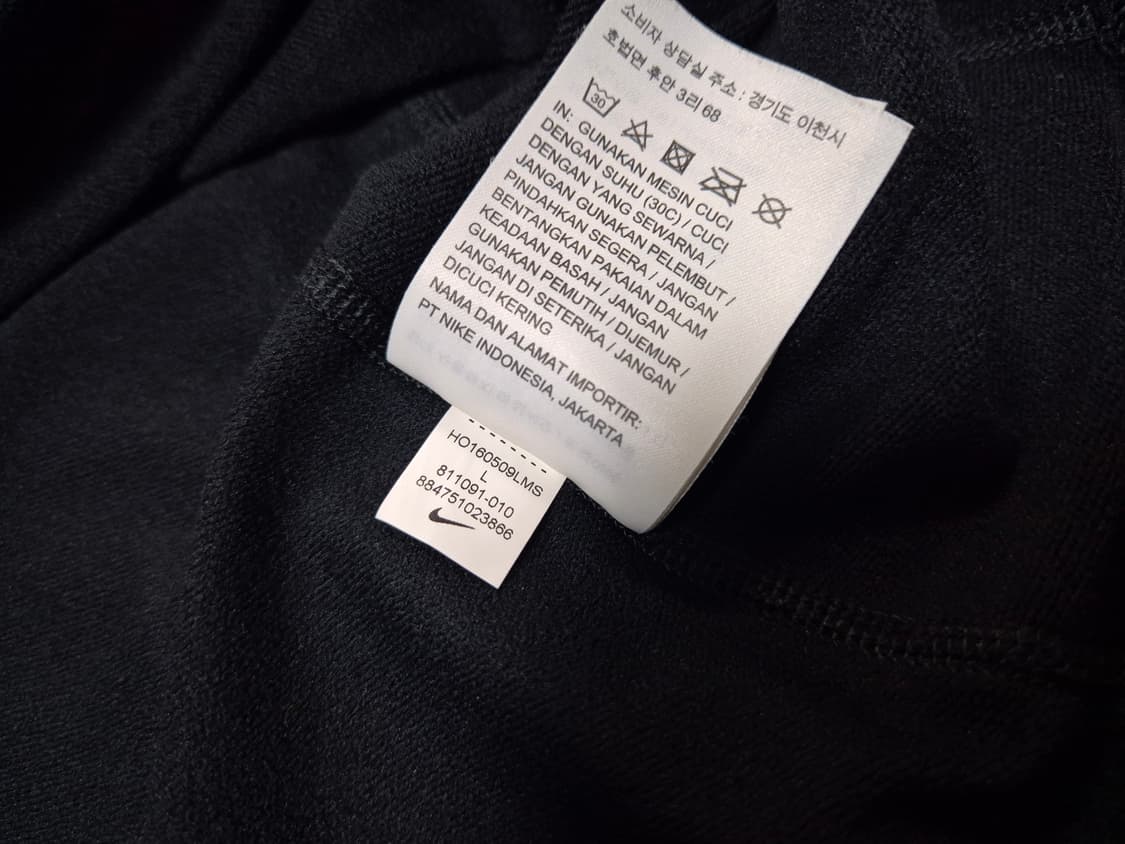 나이키 프로 여성 기모 하프 집업셔츠 L 상품이미지8